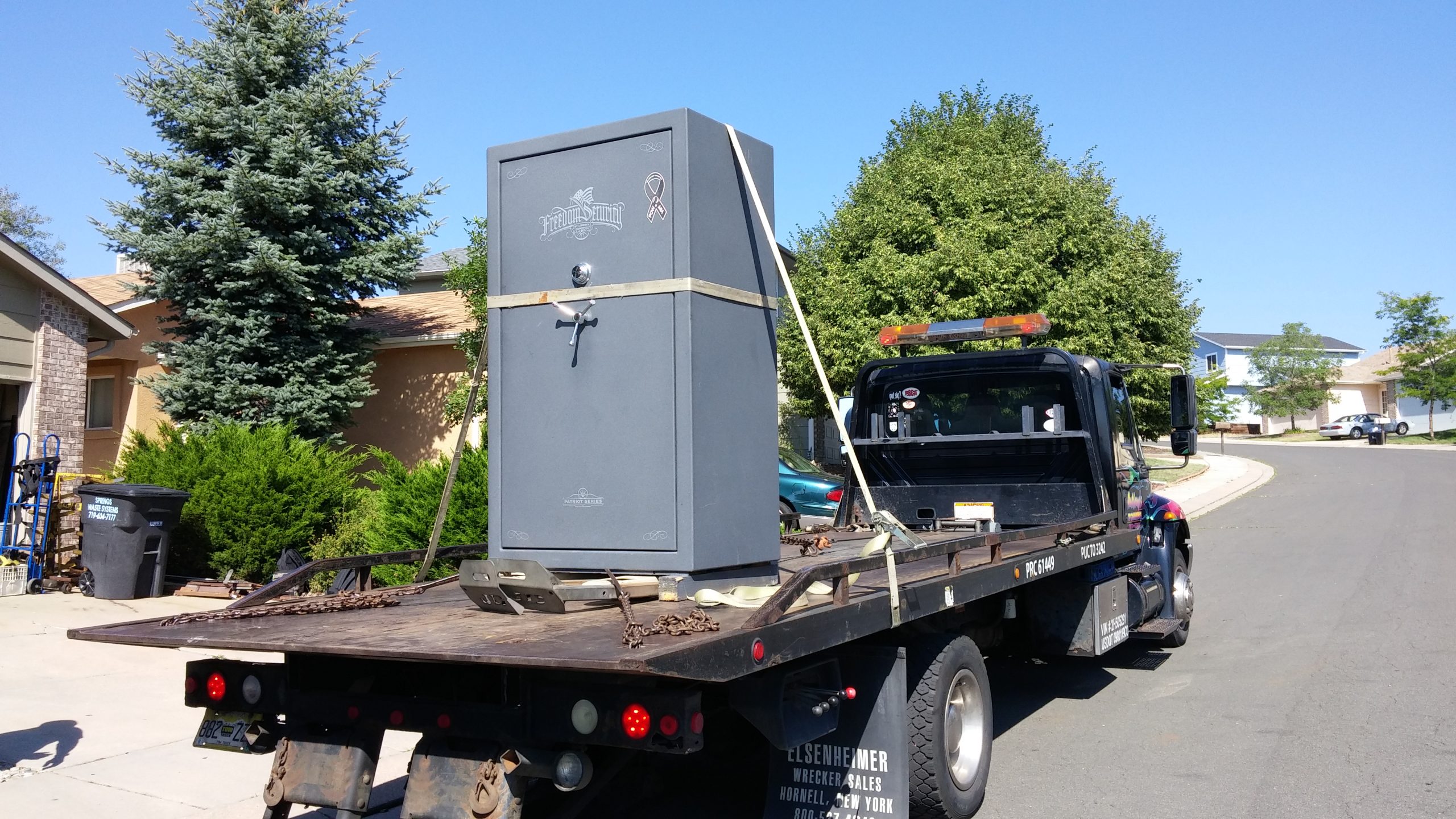 Unusual Cargo — Anthony's Towing, Residential Pickup